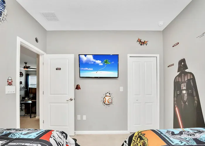 8Br Family Home - Pool Bbq Games - Near Disney
