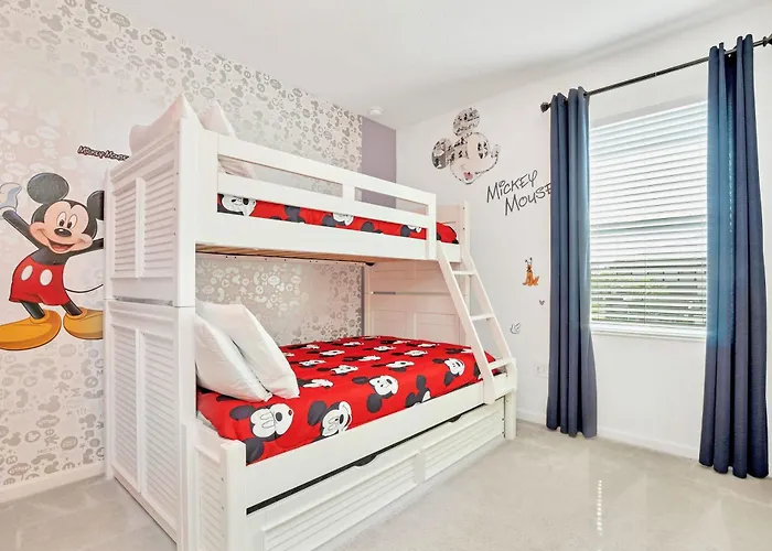 8Br Family Home - Pool Bbq Games - Near Disney